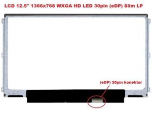 Dell Latitude 12 7290 display displej LCD 15.6" WXGA HD 1366x768 LED | matný povrch, lesklý povrch